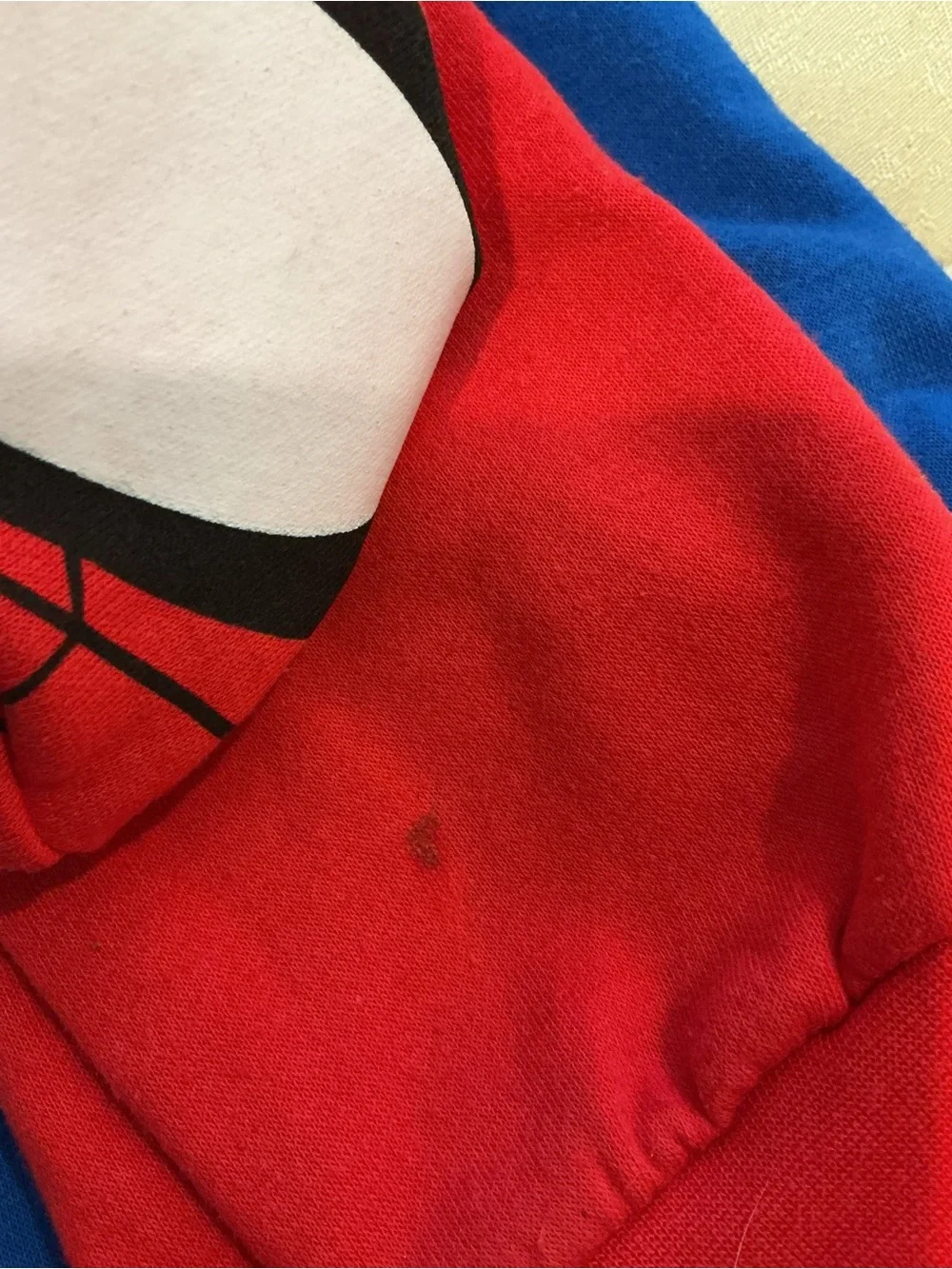 Marvel Red and Blue Spider-Man Hooded Zip Jacket - Picture 4 of 4